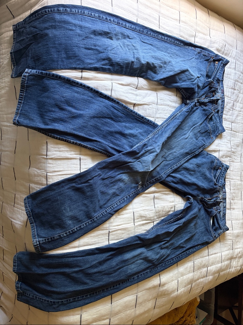 TWO PAIRS Men's 30 x 38 jeans